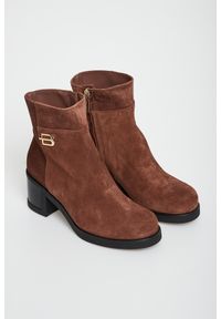 Baldinini - Botki damski zamszowe BALDININI. Materiał: zamsz #1