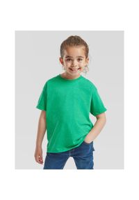 FRUIT OF THE LOOM - Koszulka Dziecięca Valueweight Plain T-shirt. Kolor: wielokolorowy, beżowy, szary