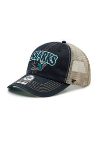 47 Brand Czapka z daszkiem Nhl San Jose Sharks Trucker H-TSCLA22LAP-VB Czarny. Kolor: czarny. Materiał: materiał #1