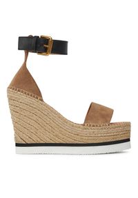 Espadryle See By Chloé. Kolor: beżowy