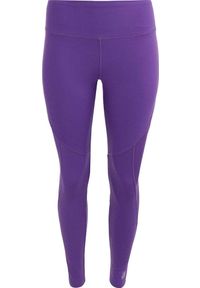 ZSPORT - Damskie legginsy sportowe Sibilla - komfort i styl. Kolor: fioletowy. Materiał: elastan, poliester. Sport: fitness