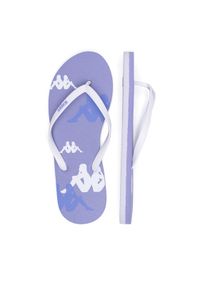 Kappa Japonki 351C24W VIOLET LAVANDA - WHITE - VIOLET LAVANDER Kolorowy. Materiał: syntetyk, materiał. Wzór: kolorowy