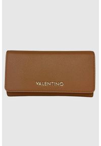 Valentino by Mario Valentino - VALENTINO Brązowy portfel Arcadia Wallet. Kolor: brązowy