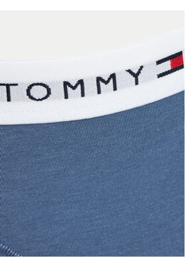 TOMMY HILFIGER - Tommy Hilfiger Stringi UW0UW03835 Niebieski. Kolor: niebieski. Materiał: bawełna