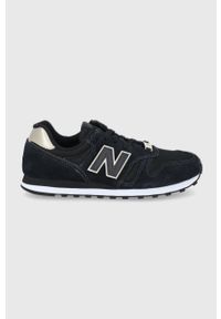 New Balance Buty WL373ME2 kolor czarny na płaskiej podeszwie. Nosek buta: okrągły. Zapięcie: sznurówki. Kolor: czarny. Materiał: guma. Obcas: na płaskiej podeszwie. Model: New Balance 373 #1
