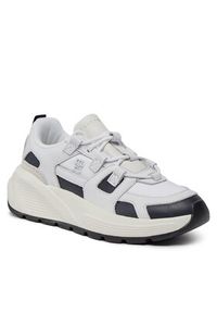 TOMMY HILFIGER - Tommy Hilfiger Sneakersy Th Premium Runner Mix FW0FW07651 Biały. Kolor: biały