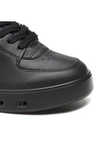 ecco - ECCO Sneakersy Street 720 W GORE-TEX 20971301001 Czarny. Kolor: czarny. Materiał: skóra. Styl: street