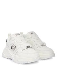 Philipp Plein - PHILIPP PLEIN Sneakersy New Predator FAES USC0837 PTE003N Biały. Kolor: biały. Materiał: skóra #6