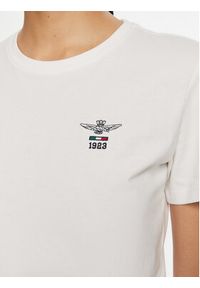 Aeronautica Militare T-Shirt 242TS2301DJ59 Biały Regular Fit. Kolor: biały. Materiał: bawełna #5