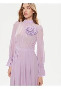 Kontatto Sukienka wieczorowa B447F Fioletowy Regular Fit. Kolor: fioletowy. Materiał: syntetyk. Styl: wizytowy #2