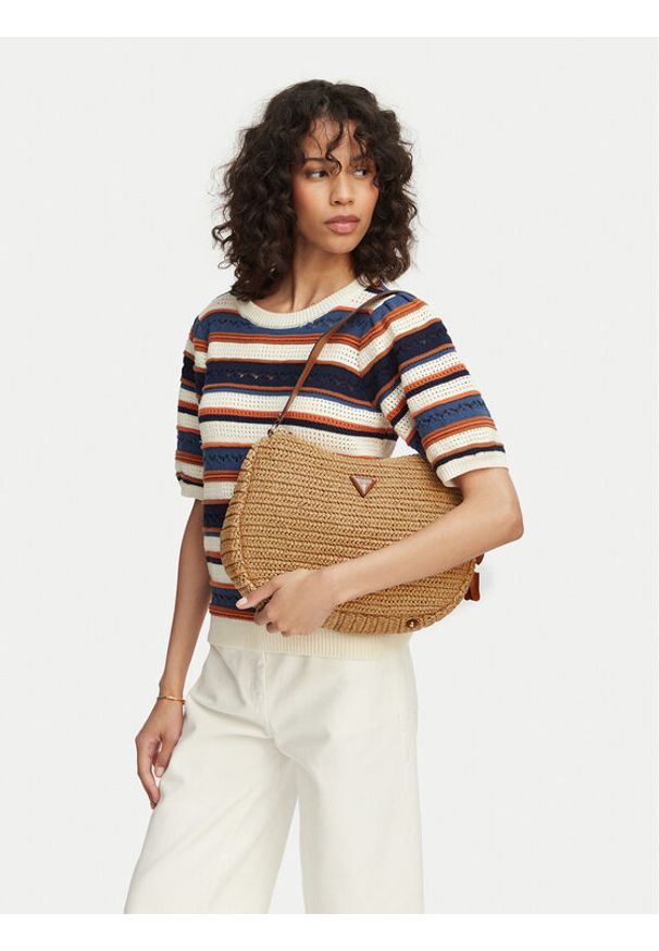 Guess Torebka Ofelia HWWG99 23010 Beżowy. Kolor: beżowy