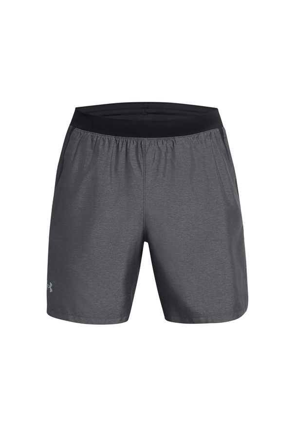 Spodenki do biegania męskie Under Armour Launch 7" Heather. Kolor: szary. Sport: bieganie