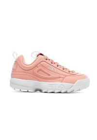 Buty do chodzenia damskie Fila Disruptor. Zapięcie: sznurówki. Kolor: różowy, wielokolorowy. Materiał: syntetyk, materiał. Szerokość cholewki: normalna. Sport: turystyka piesza