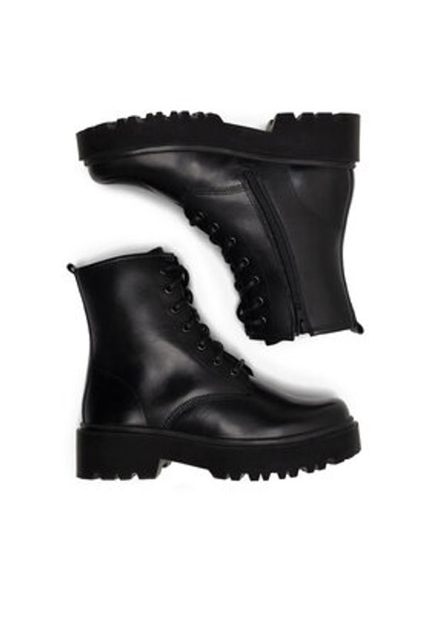 Lasocki Trzewiki WB-ALESSIA-01 Czarny. Kolor: czarny. Materiał: skóra