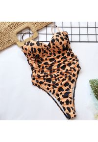 Intica - Strój kąpielowy z cienkimi ramiączkami na plażę i basen Tahmina. Materiał: materiał