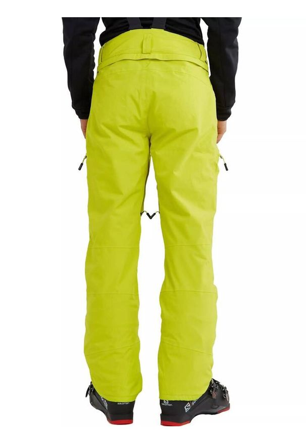 FUNDANGO - Spodnie narciarskie męskie Teak Pants. Kolor: żółty. Materiał: dresówka. Sport: narciarstwo