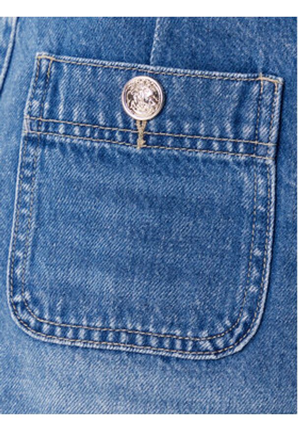 Morgan Szorty jeansowe 251-SHAMIZ Niebieski Slim Fit. Kolor: niebieski. Materiał: bawełna