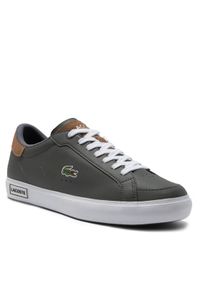 Lacoste Sneakersy Powercourt 746SMA0018 Szary. Kolor: szary #1