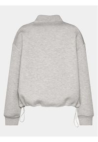 Gina Tricot Bluza 22877 Szary Oversize. Kolor: szary. Materiał: syntetyk