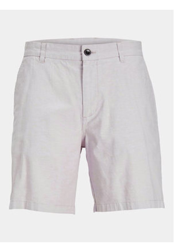 Jack & Jones Szorty materiałowe Stace 12248627 Szary Tapered Fit. Kolor: szary. Materiał: bawełna