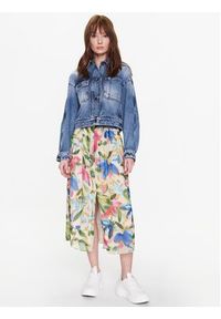 NAF NAF Spódnica Laquarelle XENJ35 Kolorowy Regular Fit. Materiał: syntetyk. Wzór: kolorowy