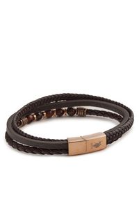 U.S. Polo Assn. Bransoletka JW9179BR Brązowy. Kolor: brązowy #3