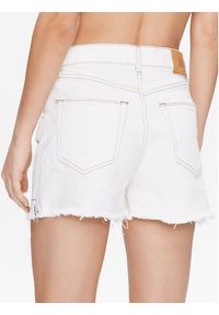 BDG Urban Outfitters Szorty jeansowe BDG ALINE ECRU STRETCH 76831940 Biały Regular Fit. Kolor: biały. Materiał: bawełna