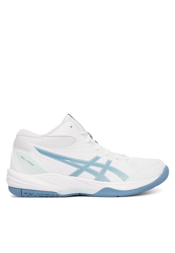 Buty halowe Asics. Kolor: biały