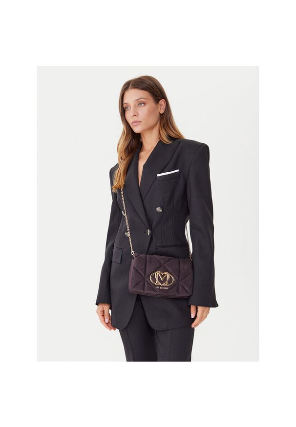 Love Moschino - Torebka LOVE MOSCHINO. Kolor: fioletowy