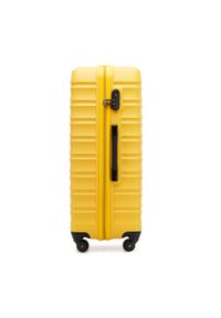 Wittchen - Duża walizka z zawieszką żółta. Kolor: żółty. Styl: wakacyjny #3