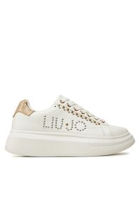 Liu Jo Sneakersy Babol 02 4F4755 EX096 Biały. Kolor: biały. Materiał: skóra