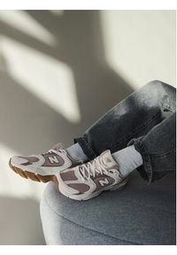 New Balance Sneakersy U530SUA Beżowy. Kolor: beżowy. Materiał: skóra, zamsz #4