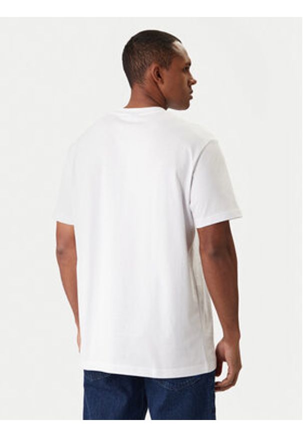 Karl Lagerfeld Jeans T-Shirt B1M17066 Biały Regular Fit. Kolor: biały. Materiał: bawełna