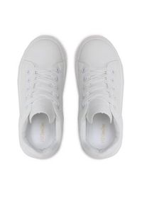 DeeZee Sneakersy TS5126-01K Biały. Kolor: biały. Materiał: skóra