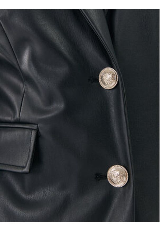 Liu Jo Marynarka MF3040 E0624 Czarny Regular Fit. Kolor: czarny. Materiał: syntetyk