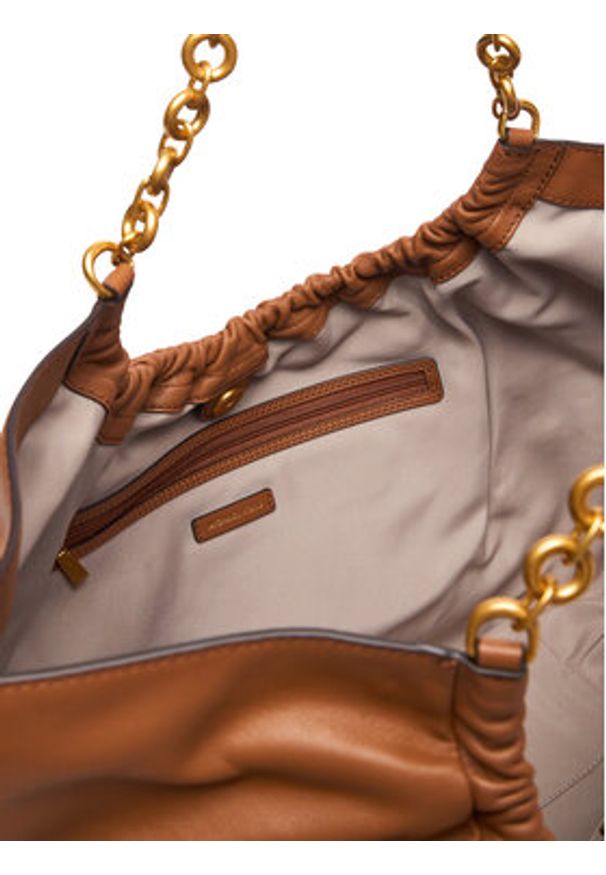 MICHAEL Michael Kors Torebka 30T6A50T9L Brązowy. Kolor: brązowy. Materiał: skórzane