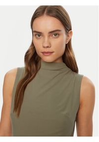 Guess Sukienka dzianinowa W5RK24 KAQL2 Zielony Regular Fit. Kolor: zielony. Materiał: syntetyk