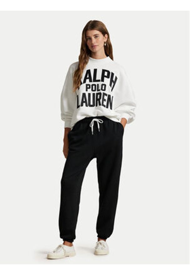 Polo Ralph Lauren Bluza 211978147001 Biały Relaxed Fit. Typ kołnierza: polo. Kolor: biały. Materiał: bawełna