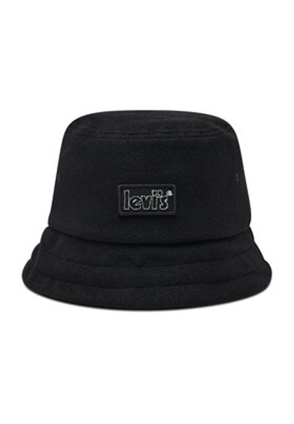 Levi's® Kapelusz Bucket 234941-8-59 Czarny. Kolor: czarny. Materiał: materiał