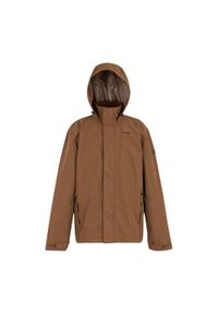Regatta - Męska Kurtka Wodoodporna Matt II. Kolor: brązowy. Sport: turystyka piesza #1