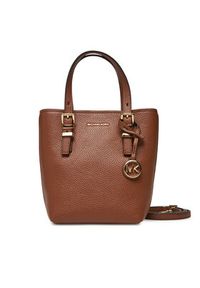 MICHAEL Michael Kors Torebka Quinn 32S5GQNC0L Brązowy. Kolor: brązowy. Materiał: skórzane #5