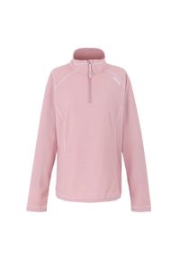 Regatta - Damski Polar Z Suwakiem Montes. Kolor: różowy. Materiał: polar. Styl: sportowy. Sport: turystyka piesza #1