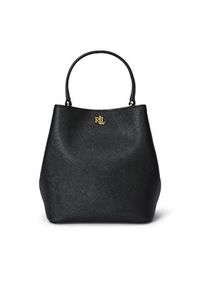 Lauren Ralph Lauren - LAUREN RALPH LAUREN Torebka 431969365001 Czarny. Kolor: czarny. Materiał: skórzane #4