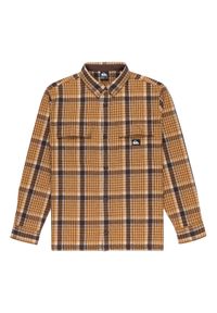 Quiksilver Koszula Yankee EQYWT04648 Beżowy Regular Fit. Kolor: beżowy. Materiał: wełna #1