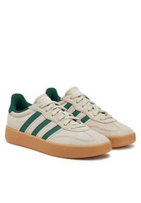 Adidas - adidas Sneakersy Barreda JP7106 Beżowy. Kolor: beżowy. Materiał: skóra, zamsz