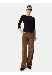 Weekend Max Mara Bluzka Multia 2615971011 Czarny Regular Fit. Kolor: czarny. Materiał: bawełna #2