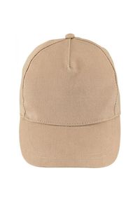 SOL'S - Buzz 5 Panel Baseball Cap. Kolor: beżowy