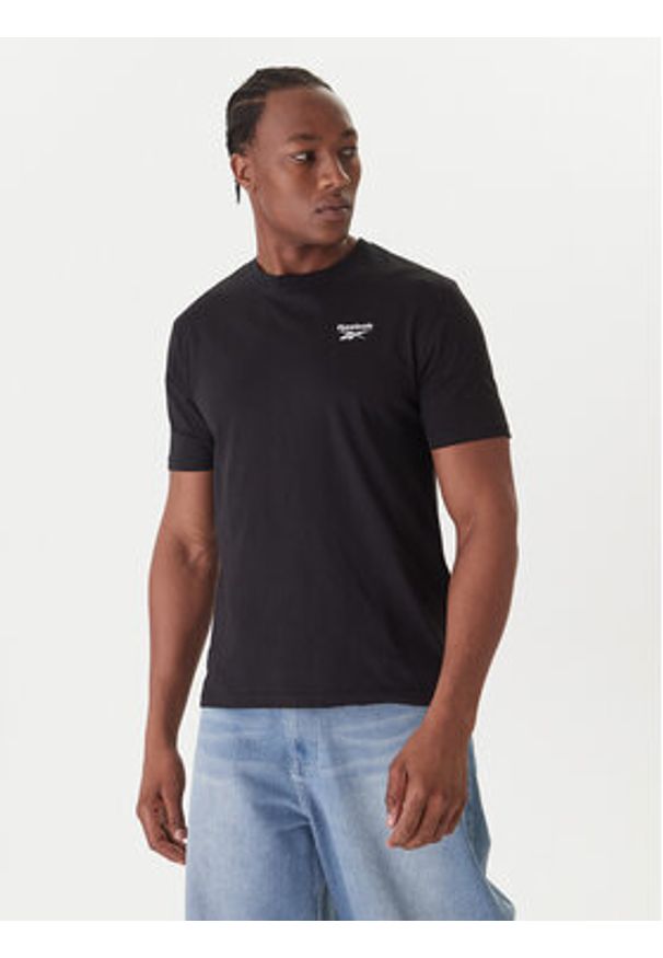 Reebok Komplet t-shirtów Wendell RK25190CCM Czarny Regular Fit. Kolor: czarny. Materiał: bawełna