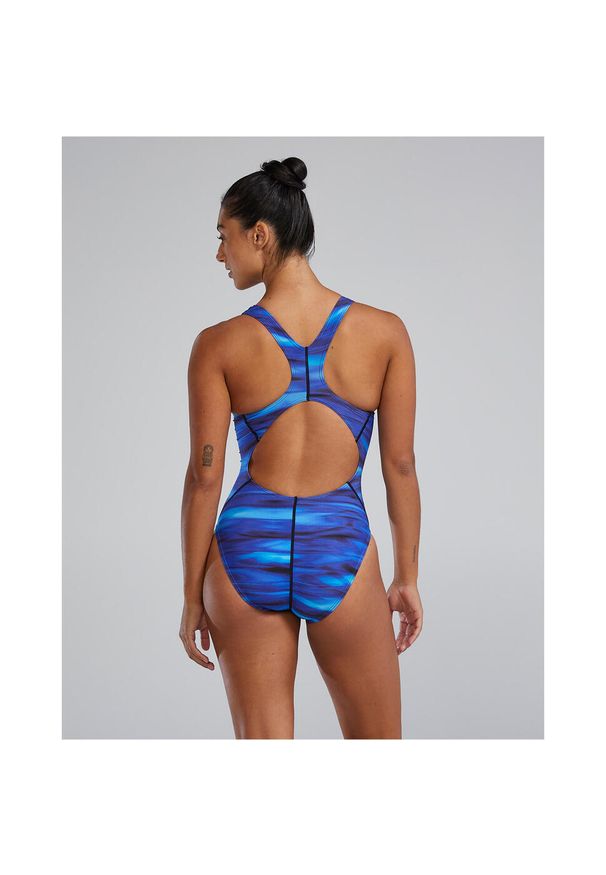 Strój pływacki damski TYR Maxfit Swimsuit - Technowave. Kolor: niebieski