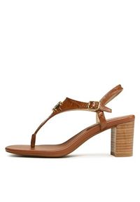 Lauren Ralph Lauren Sandały Westcott Ii 802904280002 Brązowy. Kolor: brązowy. Materiał: skóra #5
